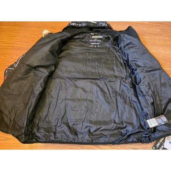 Jean-Michel Basquiat x Members only Alchemy Puffy Jacket Mens Sz XXL Hooded Coat - Picture 13 of 16